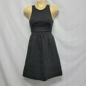 Madewell Dress Striped Black & White Women Size XXS
